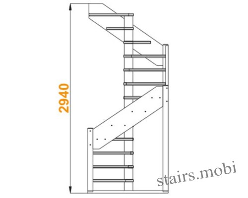 ЛС-1.2ХМ вид6 чертеж stairs.mobi