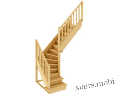 ЛС-225М под покраску вид2 направо stairs.mobi